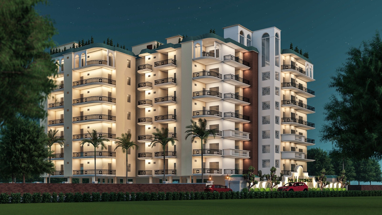 Palm Springs scenic view